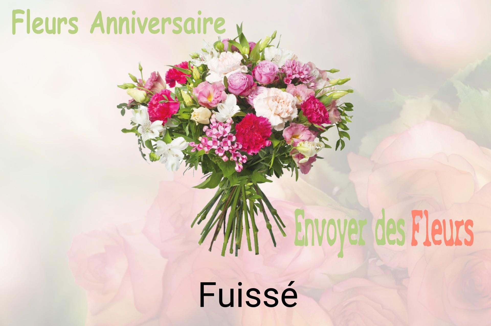 Bouquet de fleurs d’anniversaire livré à Fuissé
